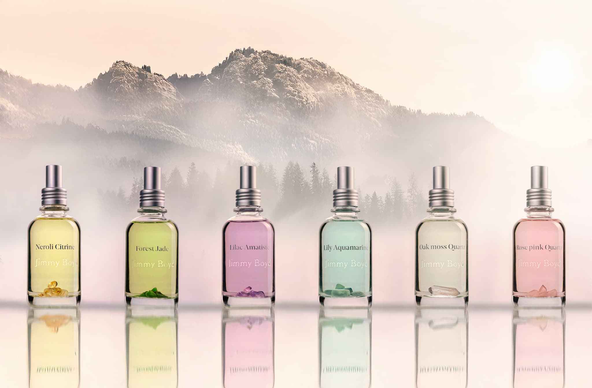 bio organic crystal energy parfum jimmy boyd collection