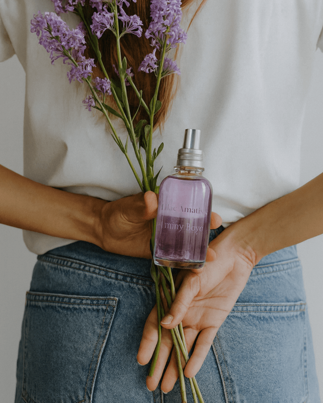 chica con lilac amatiste jimmy boyd perfumes