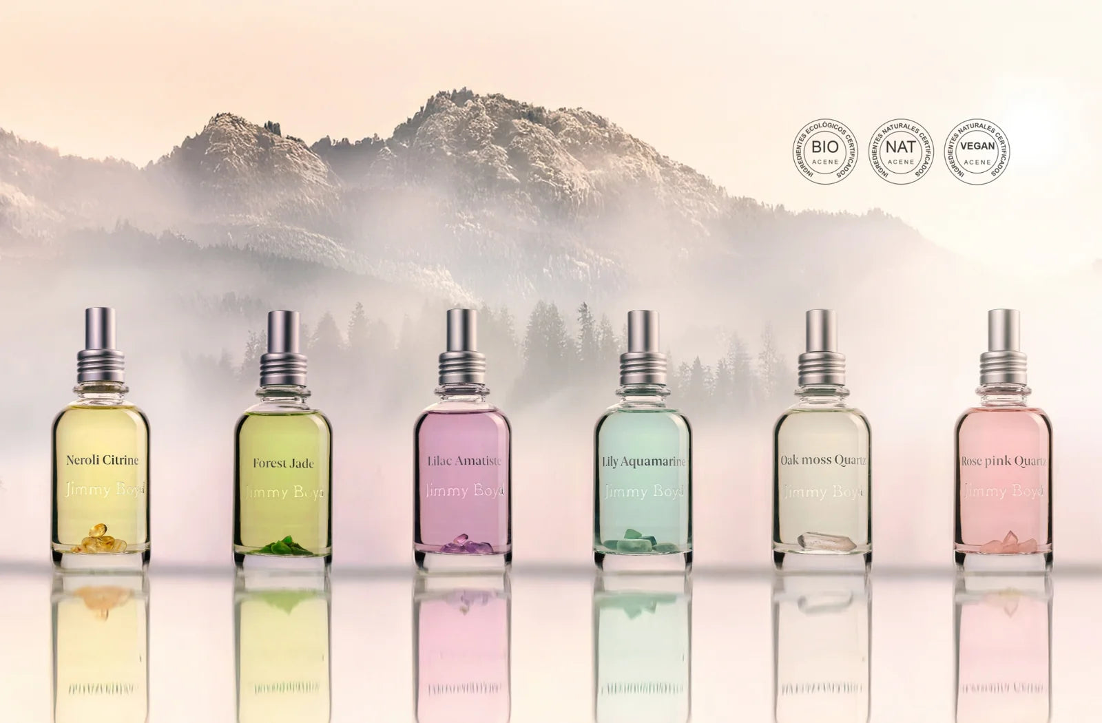 bio organic crystal energy parfum jimmy boyd perfumes