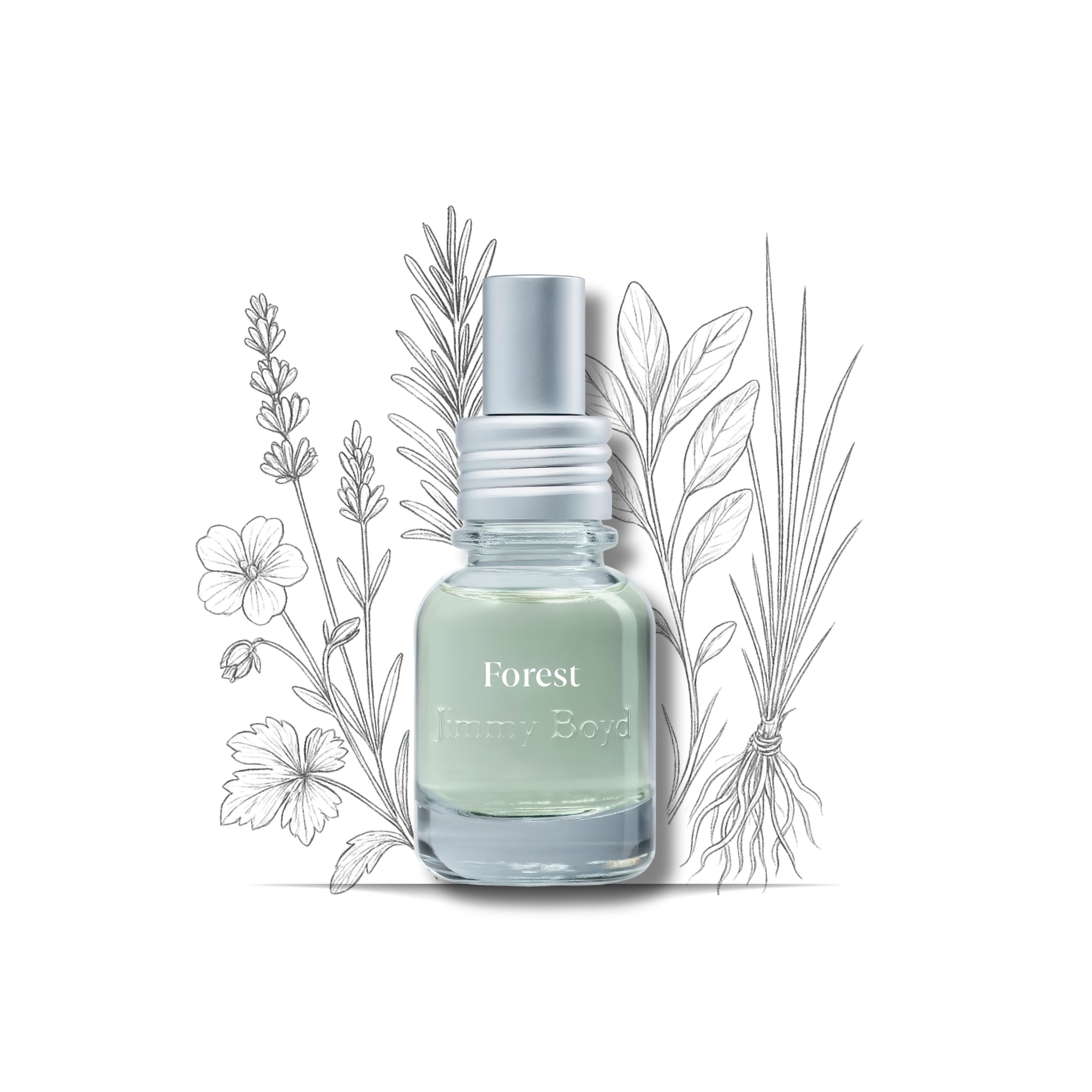 Fragancia Bio Orgánica forest 25ml perfumes jimmy boyd