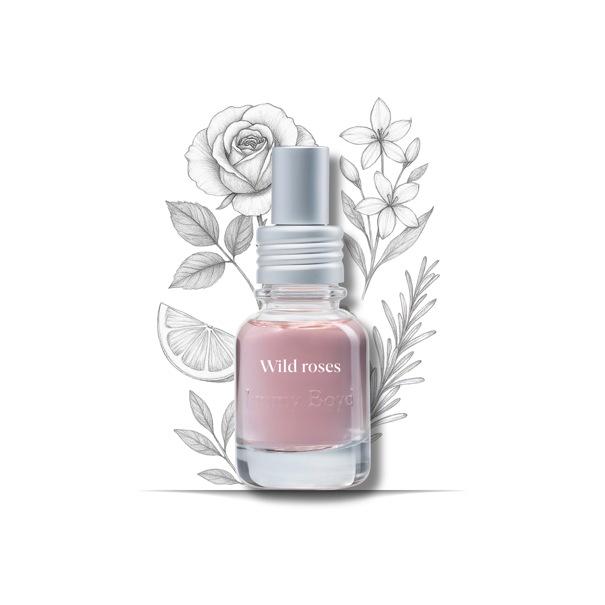 Fragancia Bio Orgánica wild roses 25ml perfumes jimmy boyd