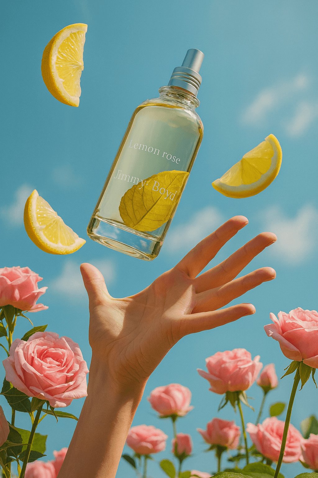 Lemons and Rose en el aire perfumes jimmy boyd