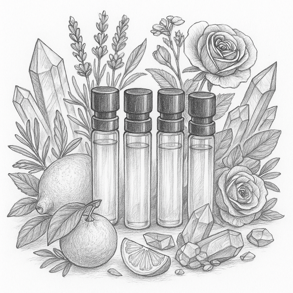 Set de muestras body lotion, fresh fragance y crystal energy jimmy boyd