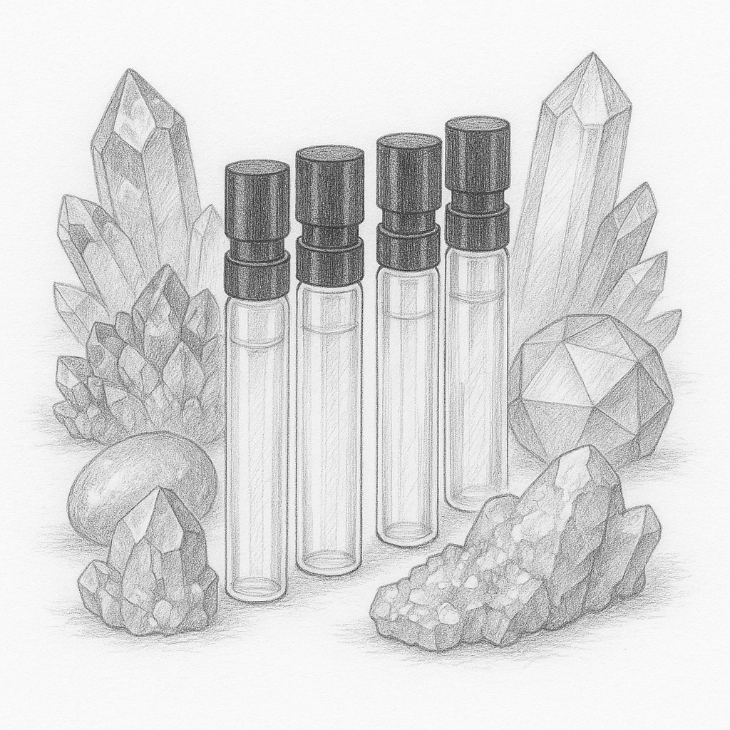 Set de muestras crystal energy parfum jimmy boyd