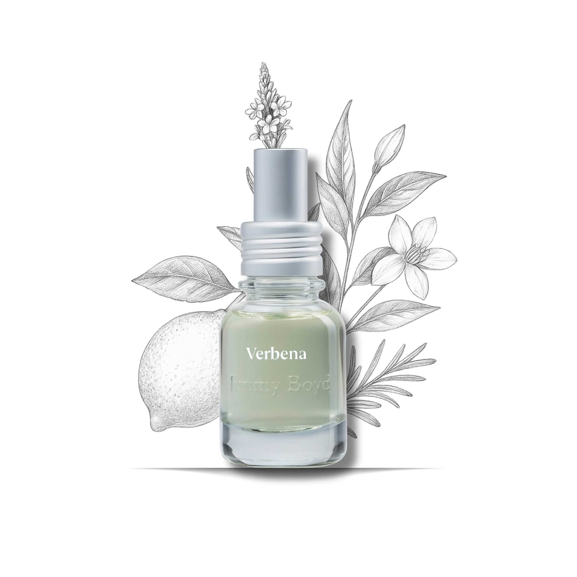 Fragancia Bio Orgánica verbena 25ml perfumes jimmy boyd